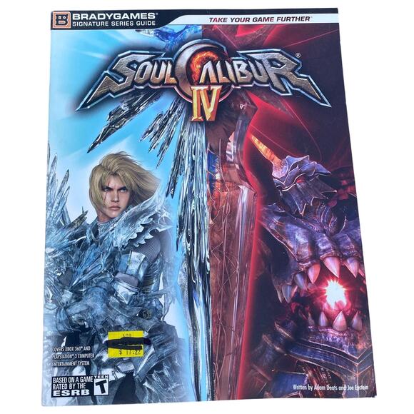 Strategy Guide Soul Calibur IV Official Strategy Gui - Picture 1 of 2